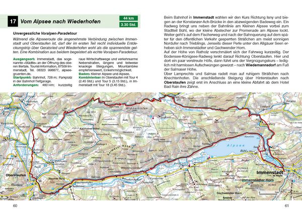 Produktbild: ROTHER Radf&uuml;hrer Allg&auml;u &ndash; Radtouren f&uuml;r Genie&szlig;er. 45 Radtouren von Leutkirch und Kaufbeuren bis Oberstdorf und F&uuml;ssen &ndash; mit Radrunde Allg&auml;u