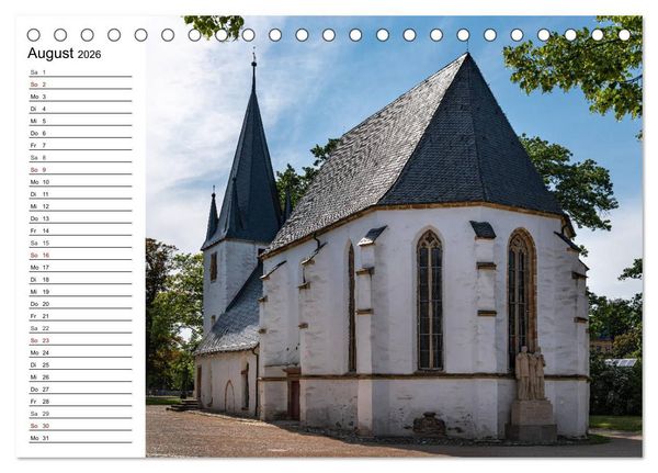 Produktbild: Sangerhausen (Tischkalender 2026 DIN A5 quer), CALVENDO Monatskalender
