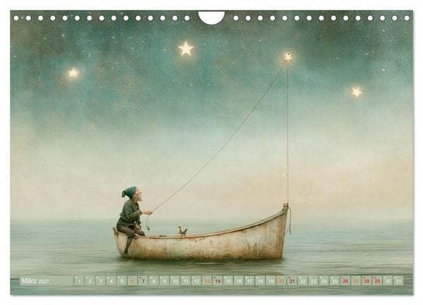Produktbild: Wo das Meer Geschichten tr&auml;umt (Wandkalender 2027 DIN A4 quer), CALVENDO Monatskalender