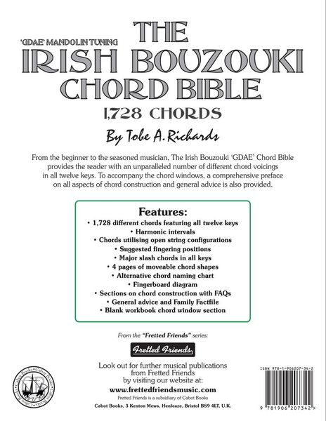 Produktbild: The Irish Bouzouki Chord Bible