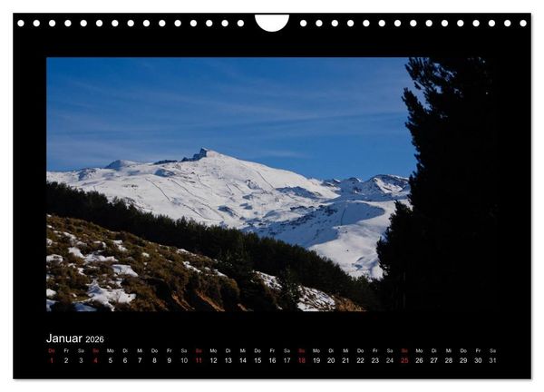 Produktbild: Landschaften Andalusiens (Wandkalender 2026 DIN A4 quer), CALVENDO Monatskalender