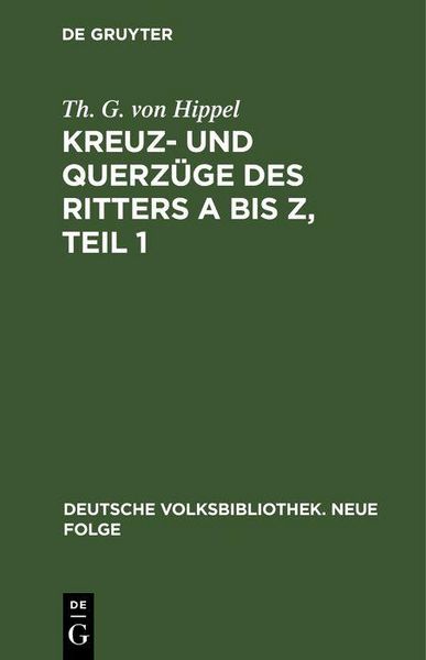 Produktbild: Kreuz- und Querz&uuml;ge des Ritters A bis Z, Teil 1