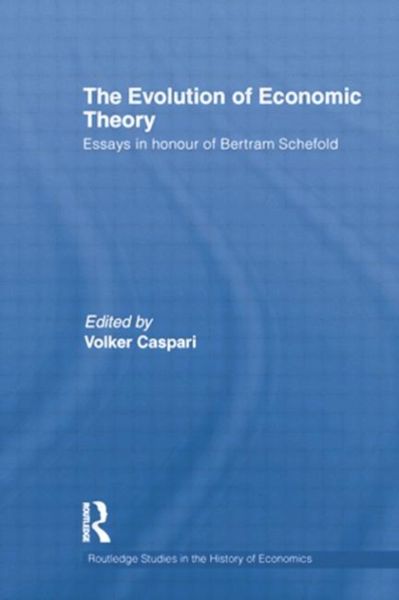 Produktbild: The Evolution of Economic Theory