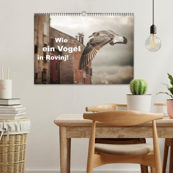 Produktbild: Wie ein Vogel in Rovinj! (Wandkalender 2026 DIN A3 quer), CALVENDO Monatskalender