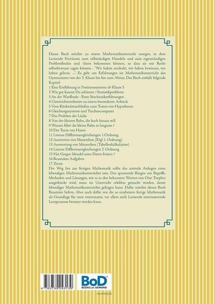 Produktbild: Lebendiger Mathematikunterricht