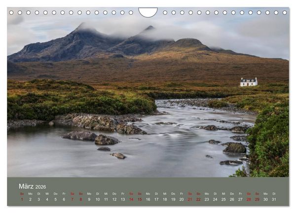 Produktbild: Isle of Skye, die raue schottische Sch&ouml;nheit (Wandkalender 2026 DIN A4 quer), CALVENDO Monatskalender