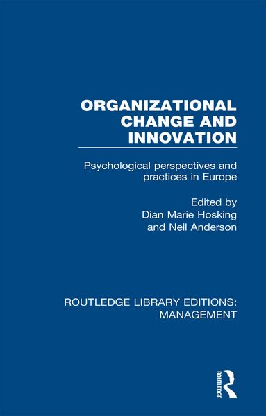 Produktbild: Organizational Change and Innovation