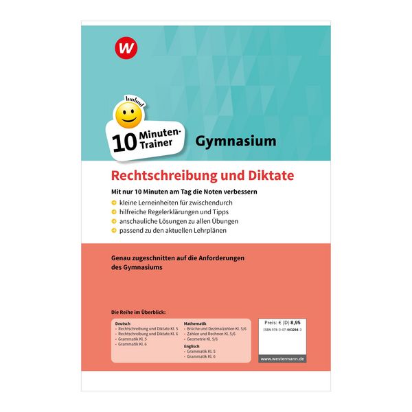 Produktbild: 10-Minuten-Trainer Gymnasium