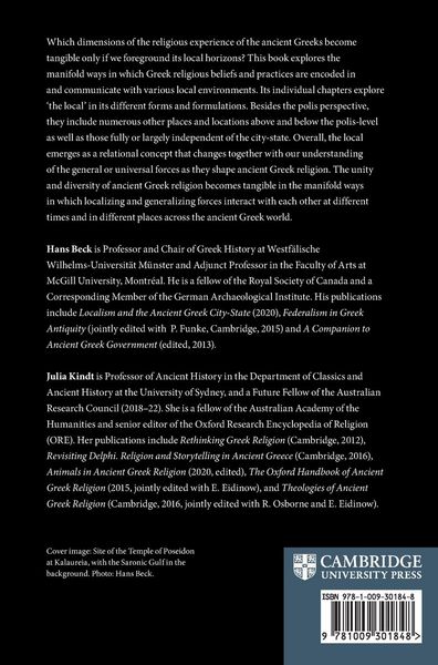 Produktbild: The Local Horizon of Ancient Greek Religion