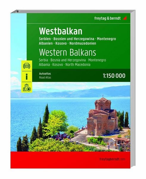 Produktbild: Westbalkan, Autoatlas 1:150.000, freytag & berndt