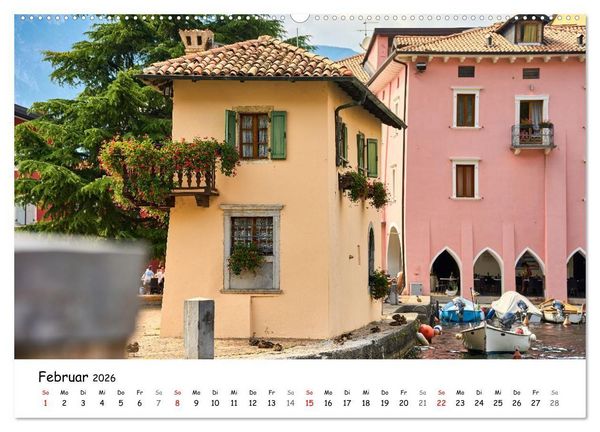 Produktbild: Nago-Torbole, der sch&ouml;ne Norden vom Gardasee (hochwertiger Premium Wandkalender 2026 DIN A2 quer), Kunstdruck in Hochglanz