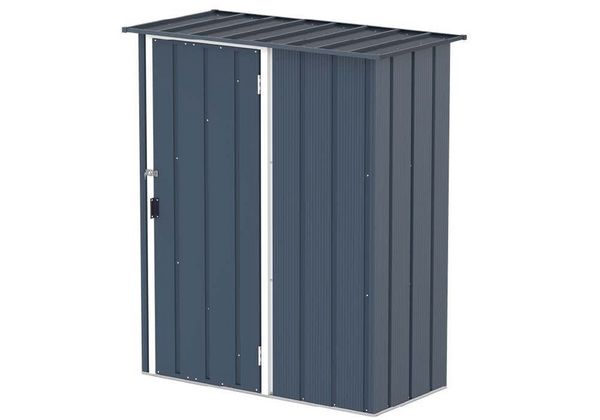 Produktbild: Metall Ger&auml;tehaus 148x68 Gartenhaus Schiebet&uuml;r