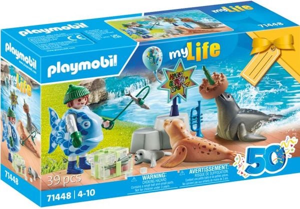 PLAYMOBIL 71448 Tierfütterung