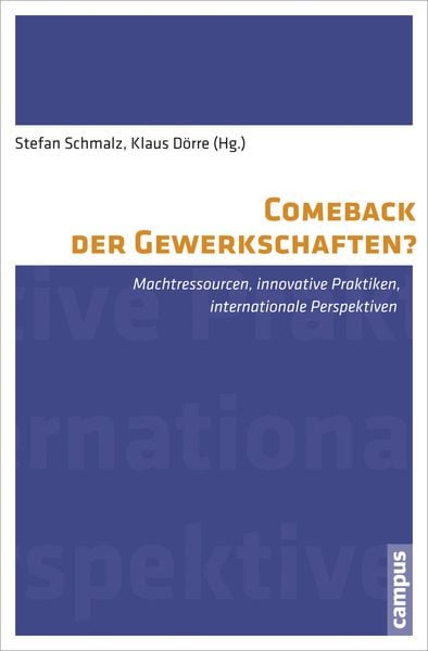 Produktbild: Comeback der Gewerkschaften?