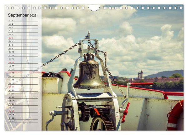 Produktbild: Unterwegs am Bodensee (Wandkalender 2026 DIN A4 quer), CALVENDO Monatskalender
