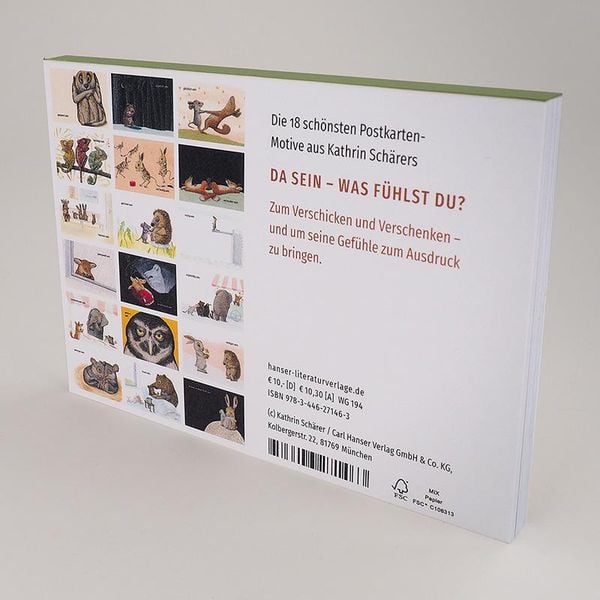 Produktbild: Da sein - Was f&uuml;hlst du? Postkarten-Set
