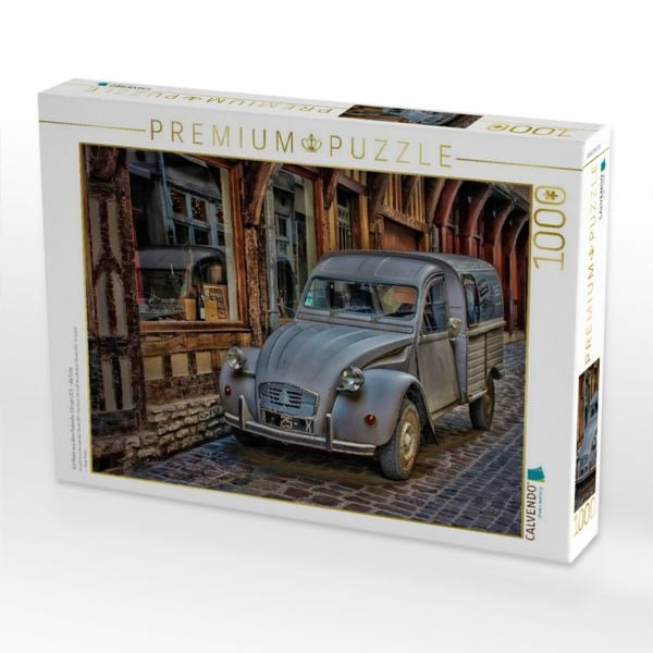 Produktbild: CALVENDO Puzzle Ein Motiv aus dem Kalender Citro&euml;n 2CV - die Ente | 1000 Teile Lege-Gr&ouml;&szlig;e 64x48cm Foto-Puzzle f&uuml;r gl&uuml;ckliche Stunden