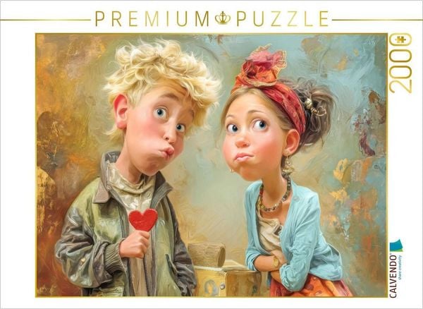 CALVENDO Puzzle Amüsante Karikaturen | 2000 Teile Lege-Größe 90 × 67 cm Foto-Puzzle für glückliche Stunden