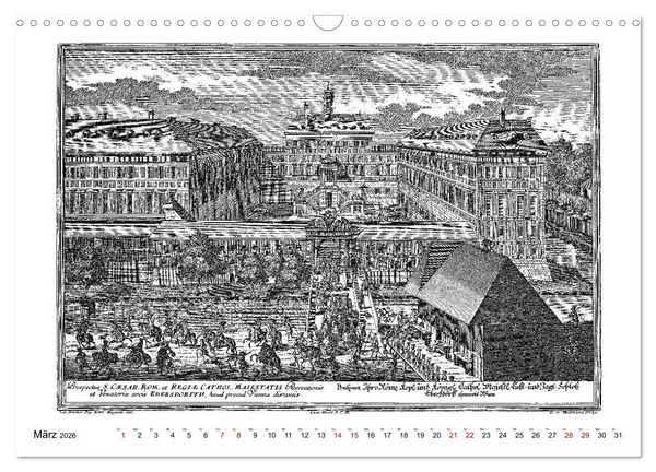 Produktbild: TU FELIX AUSTRIA - Wien in alten Ansichten (Wandkalender 2026 DIN A3 quer), CALVENDO Monatskalender