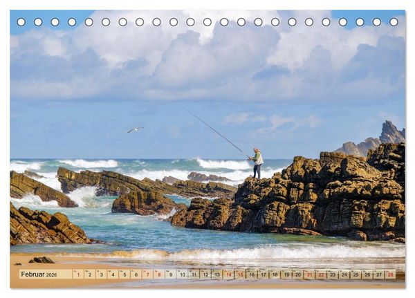 Produktbild: Fischerweg Portugal (Tischkalender 2026 DIN A5 quer), CALVENDO Monatskalender