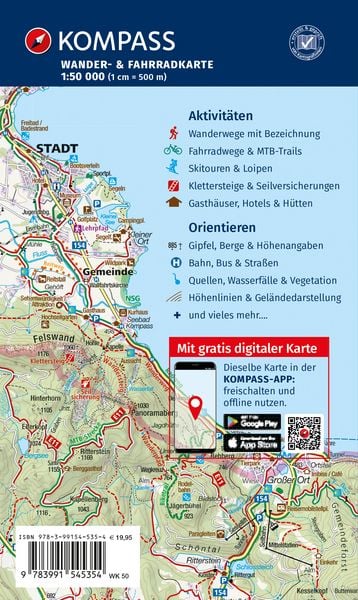Produktbild: KOMPASS Wanderkarten-Set 50 Nationalpark Hohe Tauern, Gro&szlig;venediger, Gro&szlig;glockner, Ankogel (3 Karten) 1:50.000