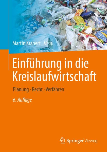 Produktbild: Einf&uuml;hrung in die Kreislaufwirtschaft