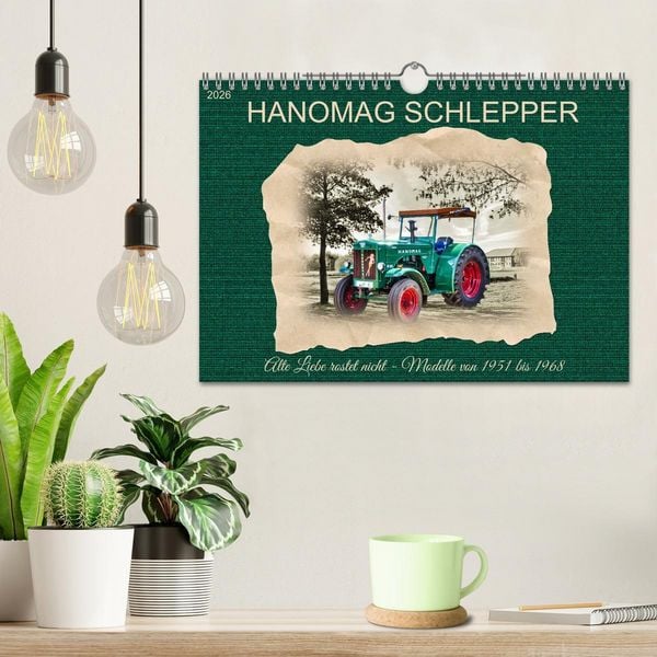 Produktbild: Hanomag Schlepper (Wandkalender 2026 DIN A4 quer), CALVENDO Monatskalender