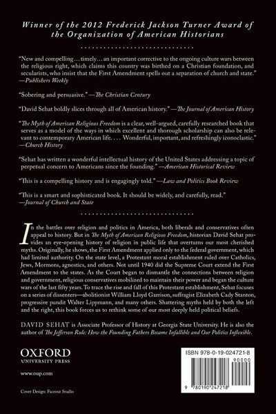 Produktbild: Myth of American Religious Freedom, Updated Edition