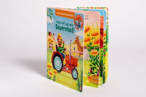 Produktbild: Mein Zauberklappen-Buch - Mach mit auf dem Bauernhof!