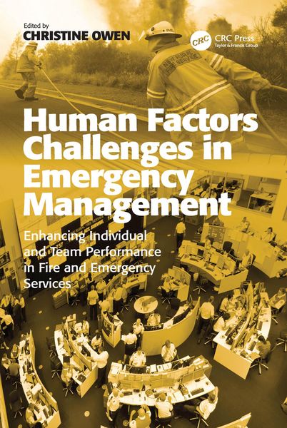 Produktbild: Human Factors Challenges in Emergency Management