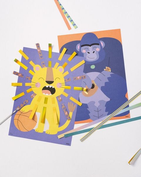 Produktbild: Flechtmotive Safari