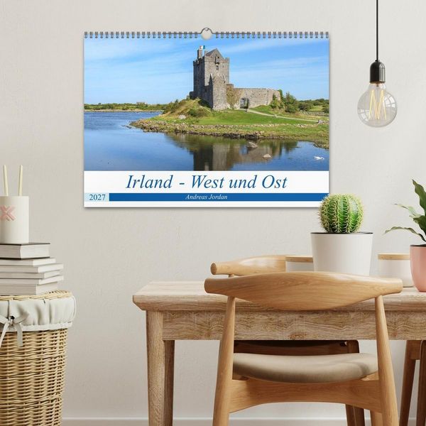 Produktbild: Irland - West und Ost (Wandkalender 2027 DIN A3 quer), CALVENDO Monatskalender