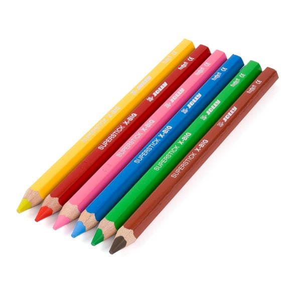 Produktbild: JOLLY Buntstifte X-BIG, 6er Set