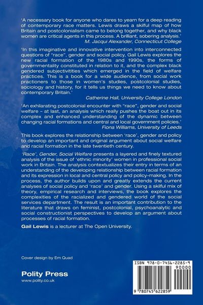 Produktbild: Race, Gender, Social Welfare