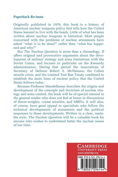 Produktbild: The Nuclear Question