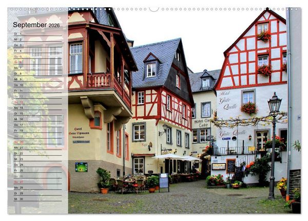 Produktbild: An der wundersch&ouml;nen Mosel (hochwertiger Premium Wandkalender 2026 DIN A2 quer), Kunstdruck in Hochglanz