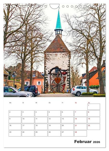 Produktbild: Breisach - Reiseplaner (Wandkalender 2026 DIN A4 hoch), CALVENDO Monatskalender