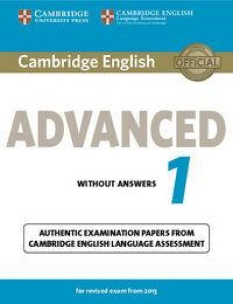 Produktbild: Cambridge English Advanced 1 for Revised Exam from 2015 Student's Book without Answers