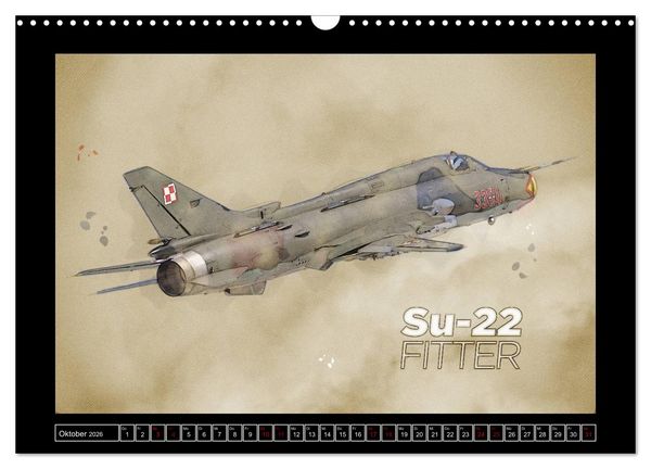 Produktbild: Aero Action Art - Luftfahrt Kunst (Wandkalender 2026 DIN A3 quer), CALVENDO Monatskalender