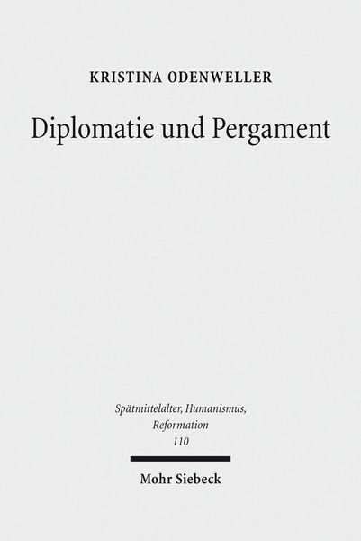 Produktbild: Diplomatie und Pergament