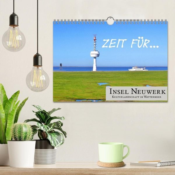 Produktbild: Zeit f&uuml;r... Insel Neuwerk - Kulturlandschaft im Wattenmeer (Wandkalender 2026 DIN A4 quer), CALVENDO Monatskalender