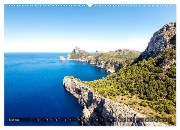 Produktbild: Mallorca - Flair einer Insel (Wandkalender 2026 DIN A2 quer), CALVENDO Monatskalender
