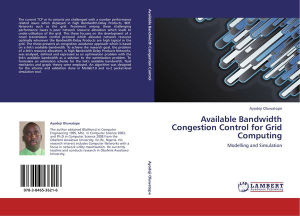 Produktbild: Available Bandwidth Congestion Control for Grid Computing