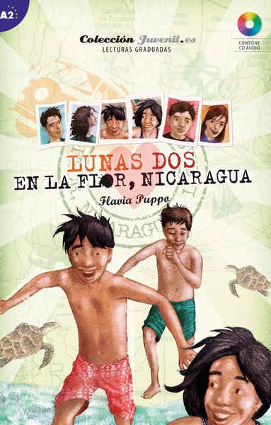 Produktbild: Lunas Dos: En la Flor, Nicaragua/Lekt&uuml;re + Audio-CD
