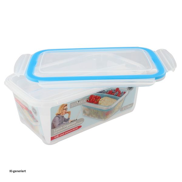 Produktbild: neuetischkultur Lunchbox mit Einsatz Sustania Lunchbox mit Einsatz Sustania