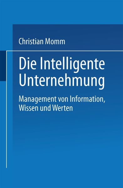 Produktbild: Die Intelligente Unternehmung