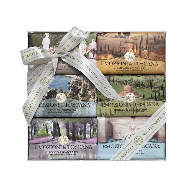 Produktbild: Seife Emozione in Toscana Soap Kit (6 verschiedene Seifen im Set)