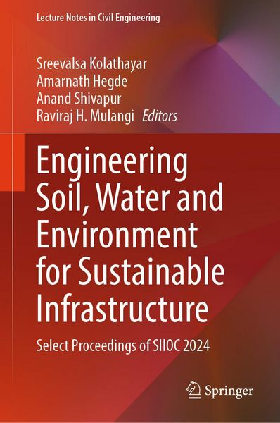 Produktbild: Engineering Soil, Water and Environment for Sustainable Infrastructure