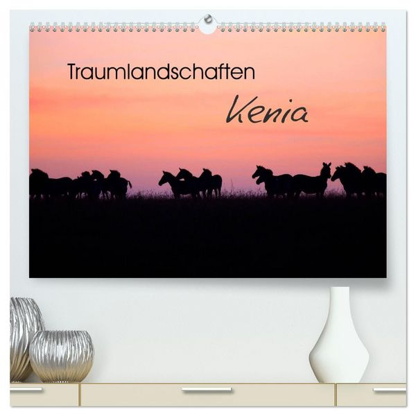 Produktbild: Traumlandschaften Kenia (hochwertiger Premium Wandkalender 2026 DIN A2 quer), Kunstdruck in Hochglanz