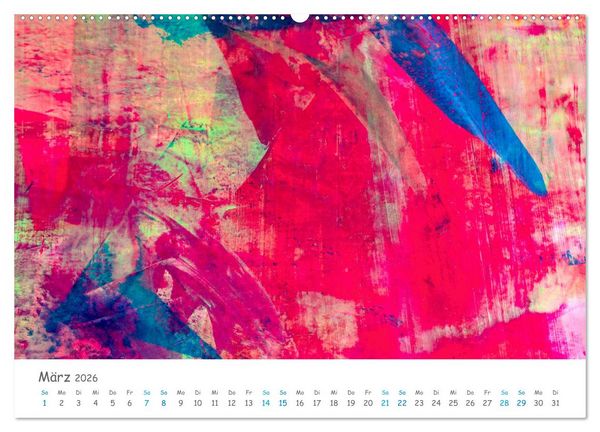 Produktbild: Colorpop - Joyful, abstract. multicolored (hochwertiger Premium Wandkalender 2026 DIN A2 quer), Kunstdruck in Hochglanz